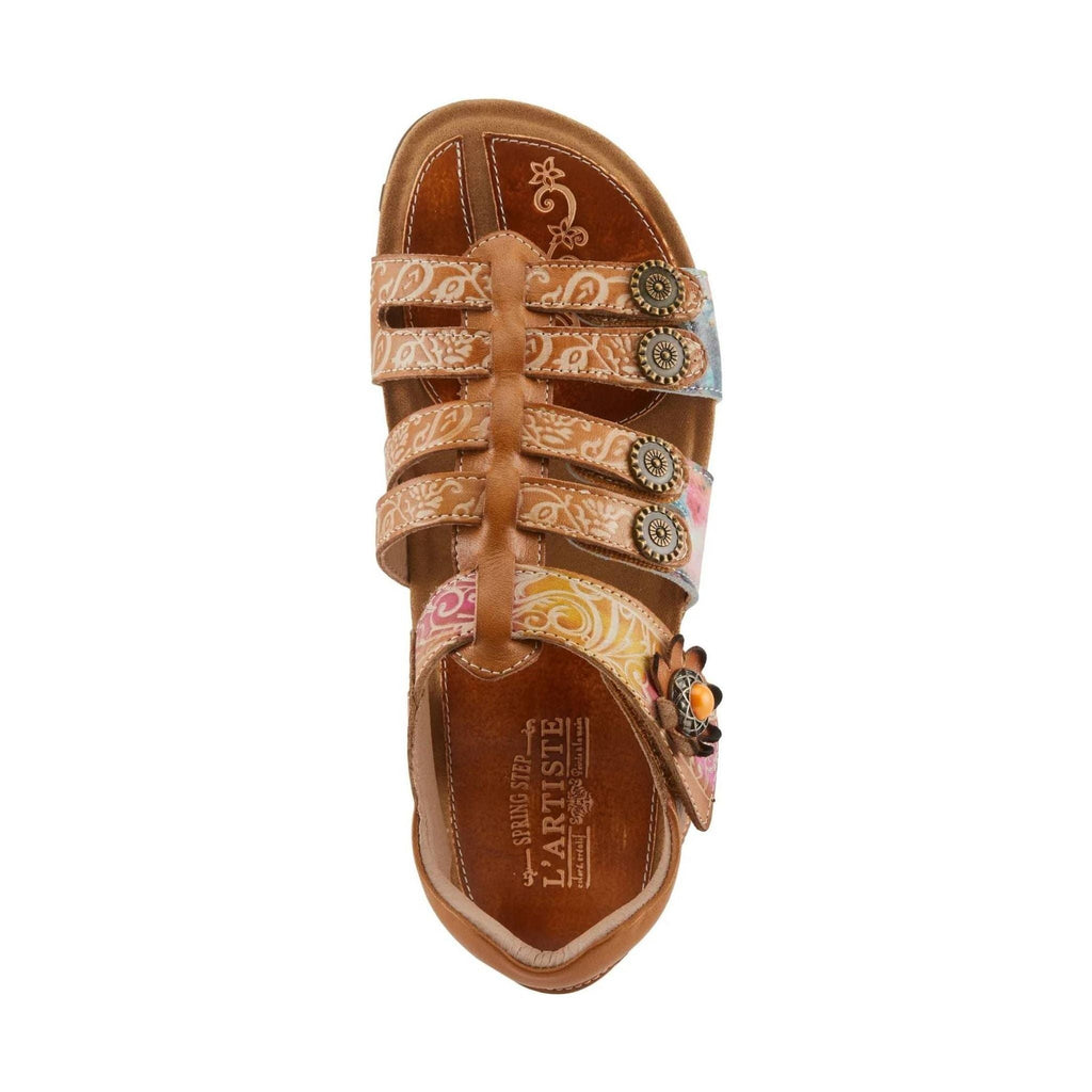 Spring Step L'artiste Women's Actionetta Sandals - Camel Multi - Lenny's Shoe & Apparel