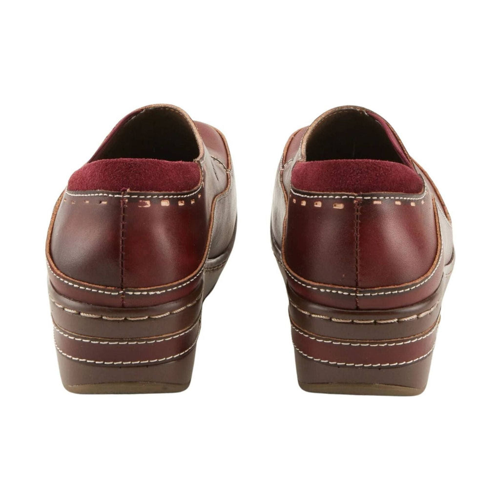 Spring Step L'artiste Women's Burbank Clogs - Bordeaux - Lenny's Shoe & Apparel