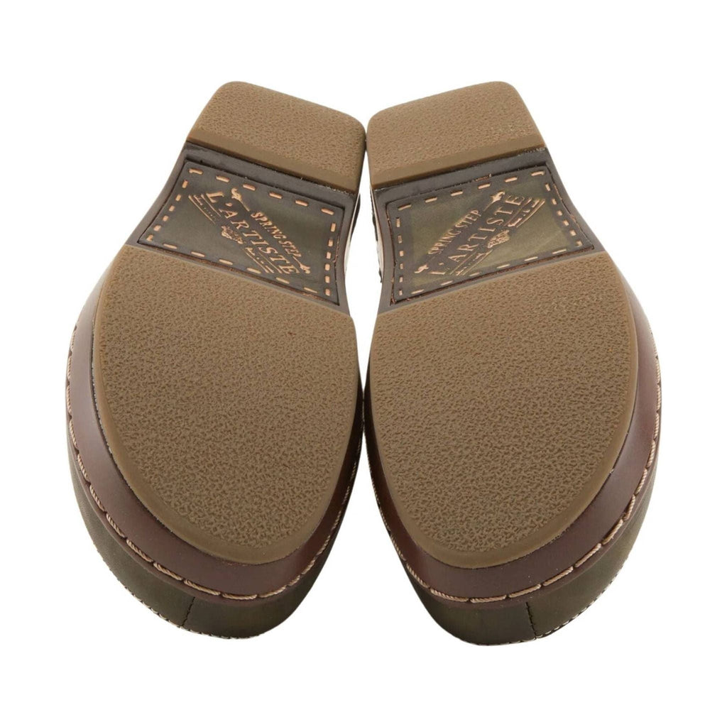 Spring Step L'artiste Women's Burbank Clogs - Olive Green - Lenny's Shoe & Apparel