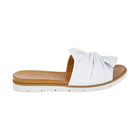 Spring Step Women's Lavona Slide Sandals - White - Lenny's Shoe & Apparel