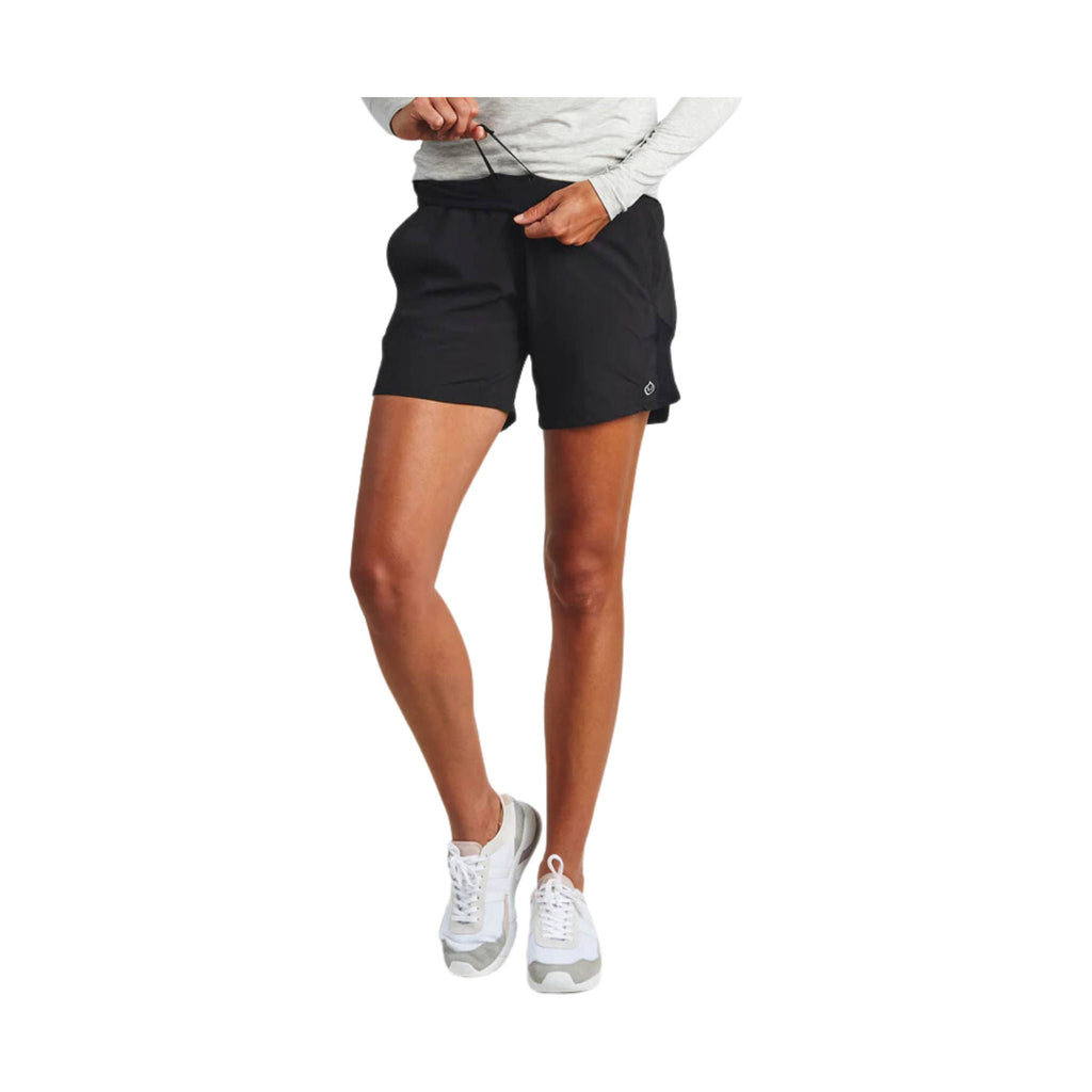 Tasc Women's Moxy 7 Inch Training Short - Black - Lenny's Shoe & Apparel