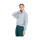 Tasc Women's Studio Sweatshirt - Perfect Gray Heather - Lenny's Shoe & Apparel