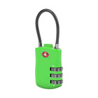 Tavelon TSA Accepted Cable Lock - Green - Lenny's Shoe & Apparel