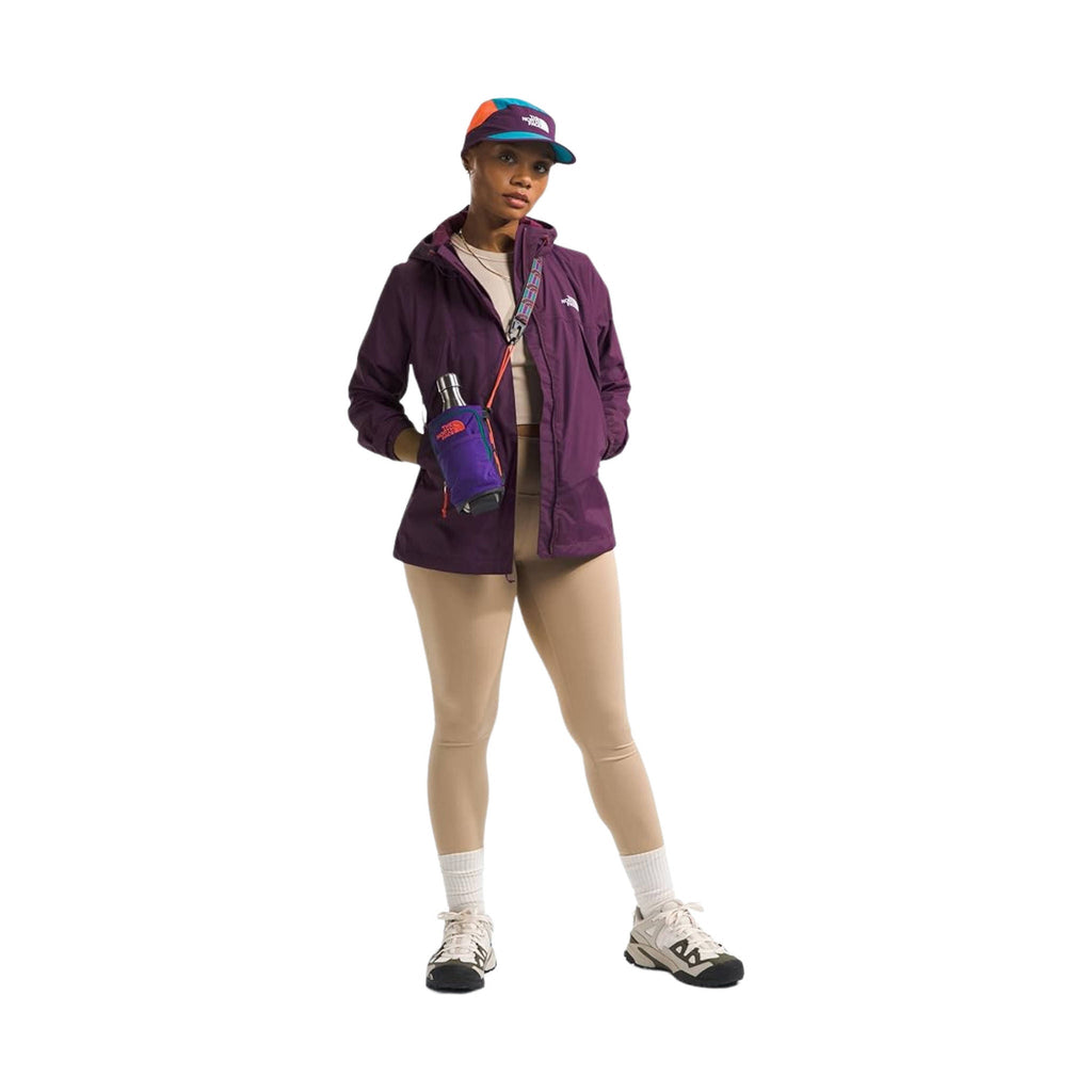 The North Face Women's Antora Rain Jacket - Black Currant Purple - Lenny's Shoe & Apparel