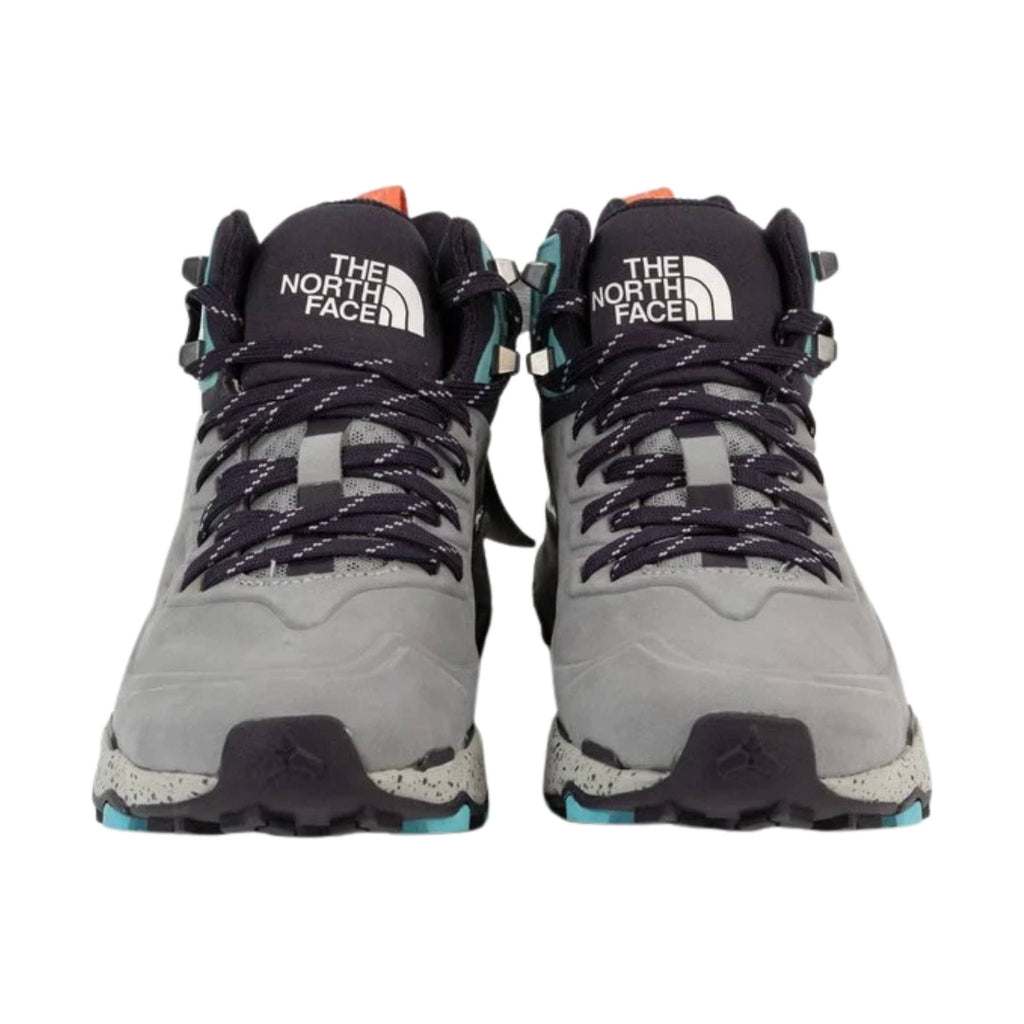 The North Face Women's Vectiv Exploris Mid Futurelight Hiking Boots - Meld Grey/Dark Eggplant Purple FINAL SALE - Lenny's Shoe & Apparel