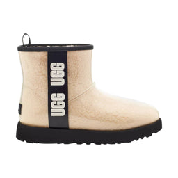 UGG Women's Classic Clear Mini Boots - Natural/Black FINAL SALE