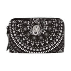 Vera Bradley RFID Turnlock Wallet - Black Bandana Medallion - ONLINE STORE CREDIT/EXCHANGE ONLY - Lenny's Shoe & Apparel