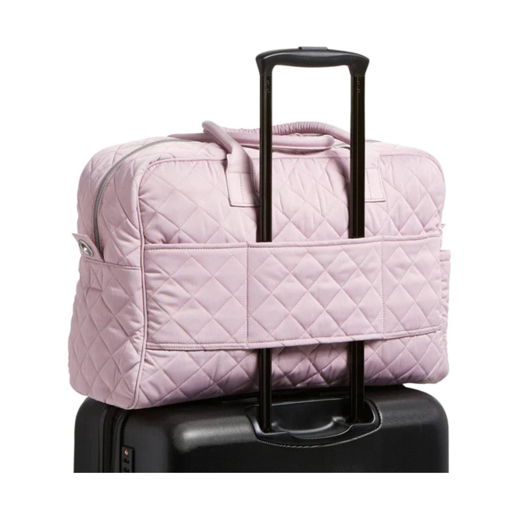 Vera Bradley Weekender Travel Bag In Performance Twill - Hydrangea Pink - Lenny's Shoe & Apparel