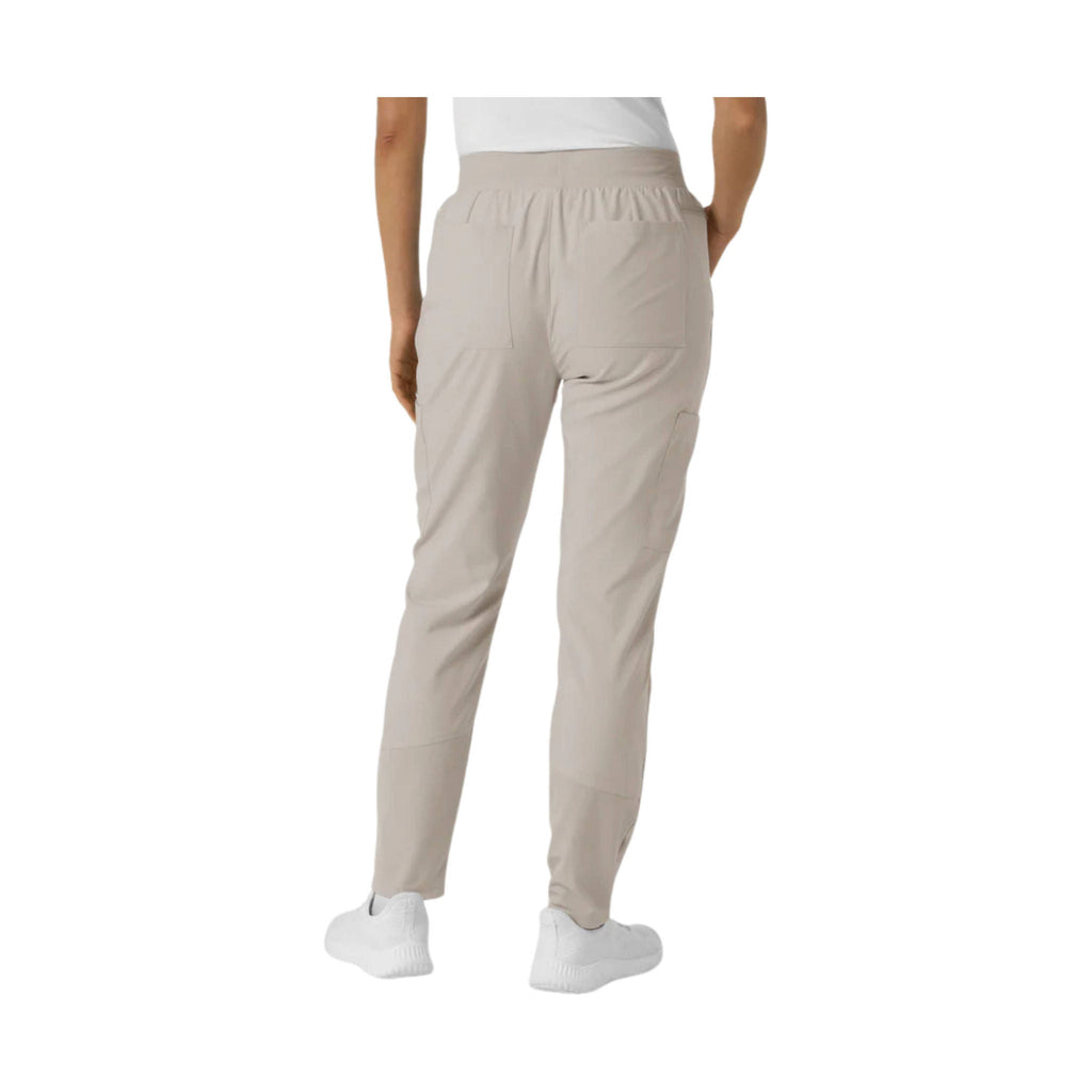 Wonder Wink Women's Flex n Reach Track Scrub Pant - Cloud - Lenny's Shoe & Apparel