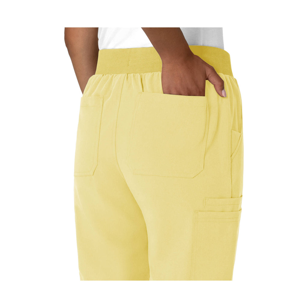 Wonder Wink Women's Jogger Utility Scrub Pant - Sunshine Yellow - Lenny's Shoe & Apparel