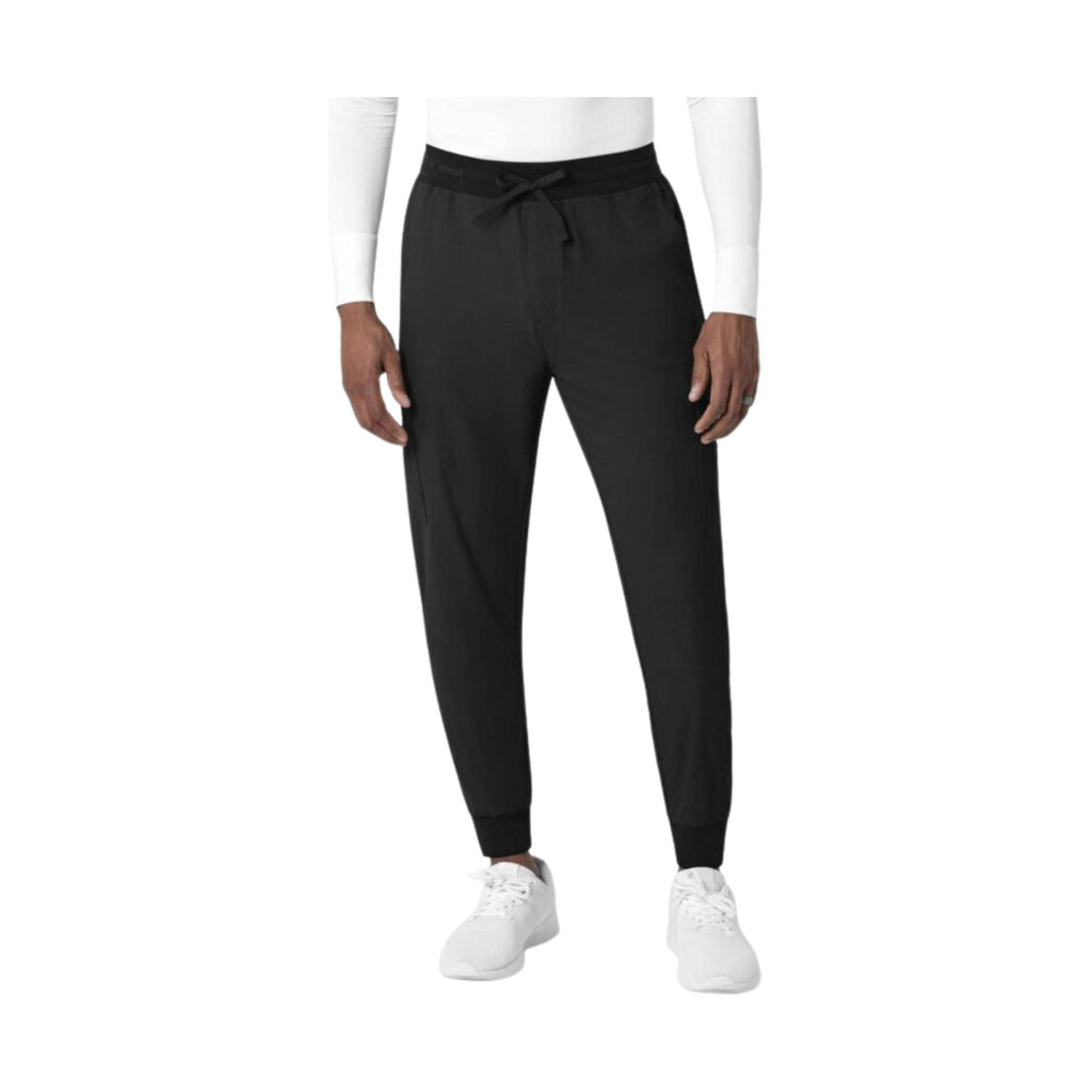 WonderWink Men's Utility Jogger Scrub Pant - Black - Lenny's Shoe & Apparel