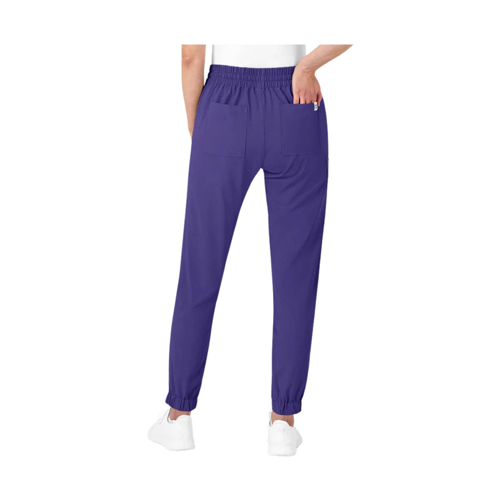 WonderWink Women's Jogger Scrub Pant - Grape - Lenny's Shoe & Apparel