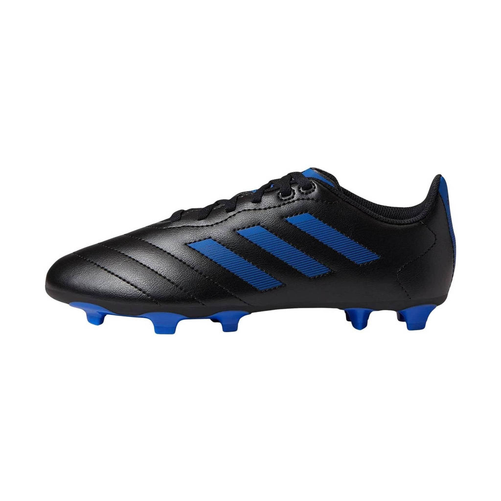 Adidas Kids' Goletto VIII FG Soccer Cleats - Black/Blue - Lenny's Shoe & Apparel