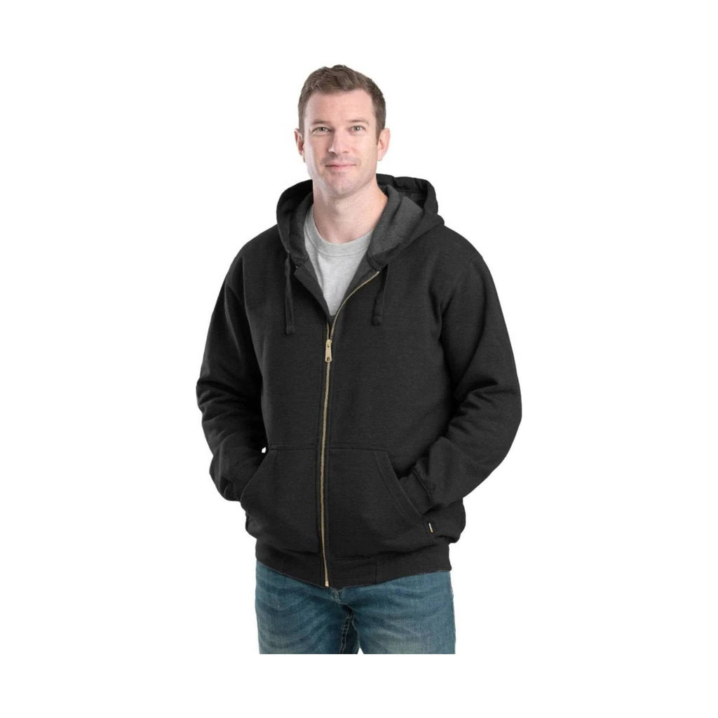 Berne Men's Iceberg Hooded Sweatshirt - Black - Lenny's Shoe & Apparel