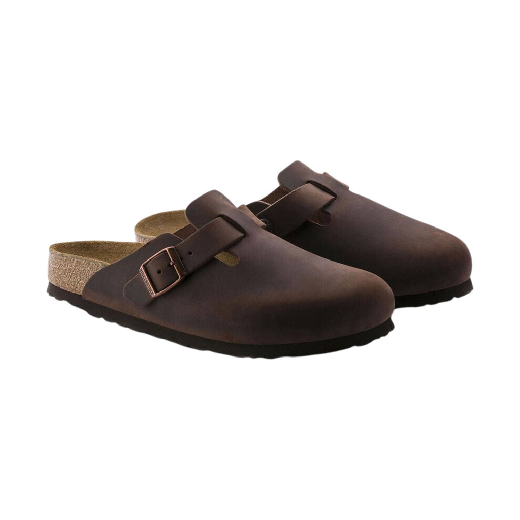 Birkenstock Boston Soft Footbed - Oiled Leather Habana - Lenny's Shoe & Apparel