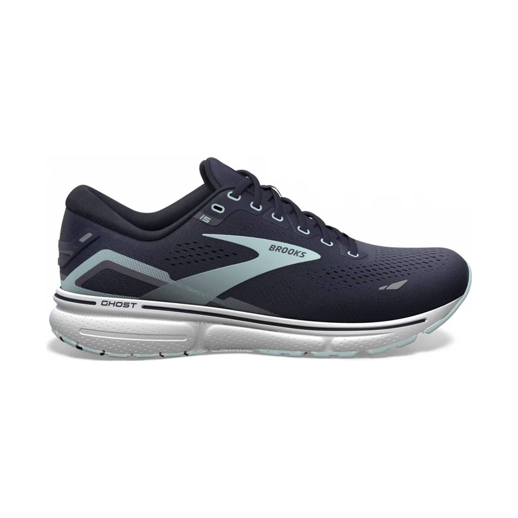 Brooks Women's Ghost 15 Road Running Shoes - Peacoat/Pearl/Salt Air - Lenny's Shoe & Apparel