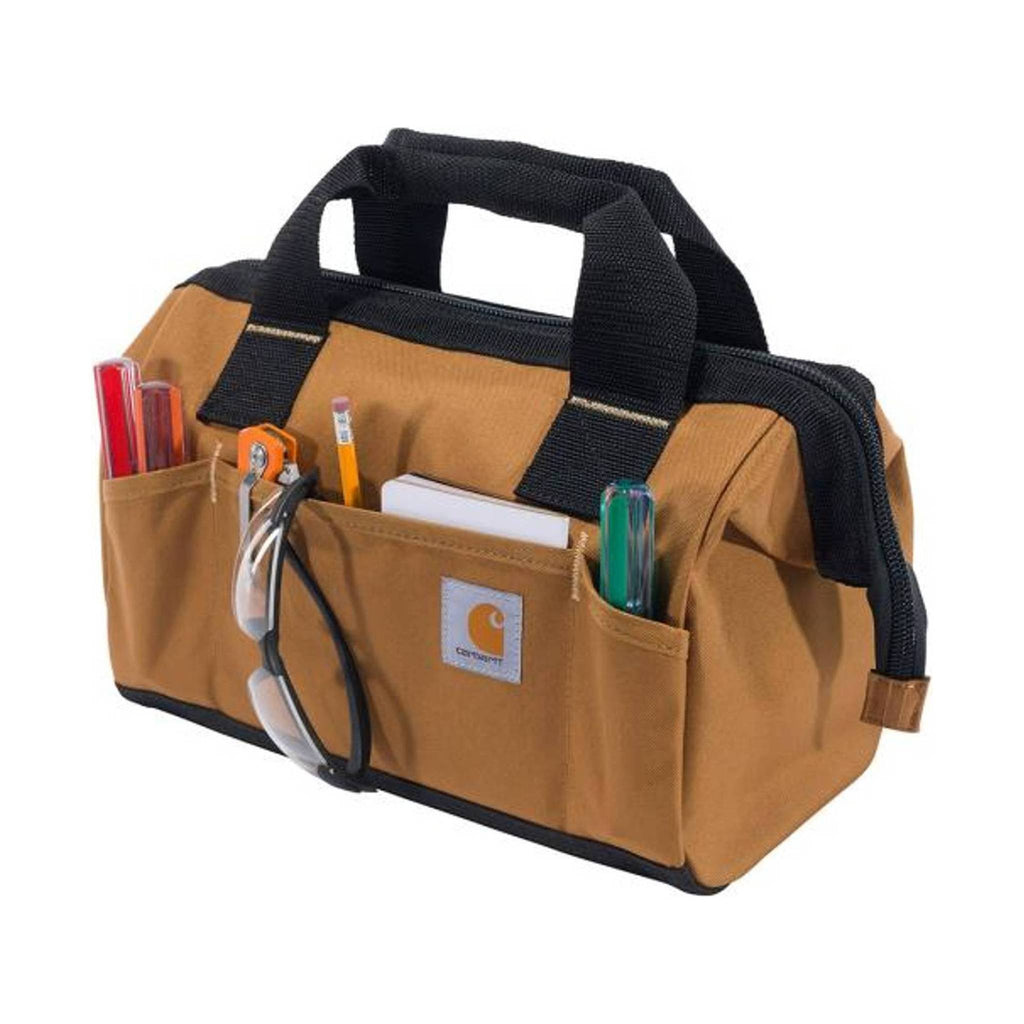 Carhartt 13-Inch 15 Pocket Tool Bag - Carhartt Brown - Lenny's Shoe & Apparel