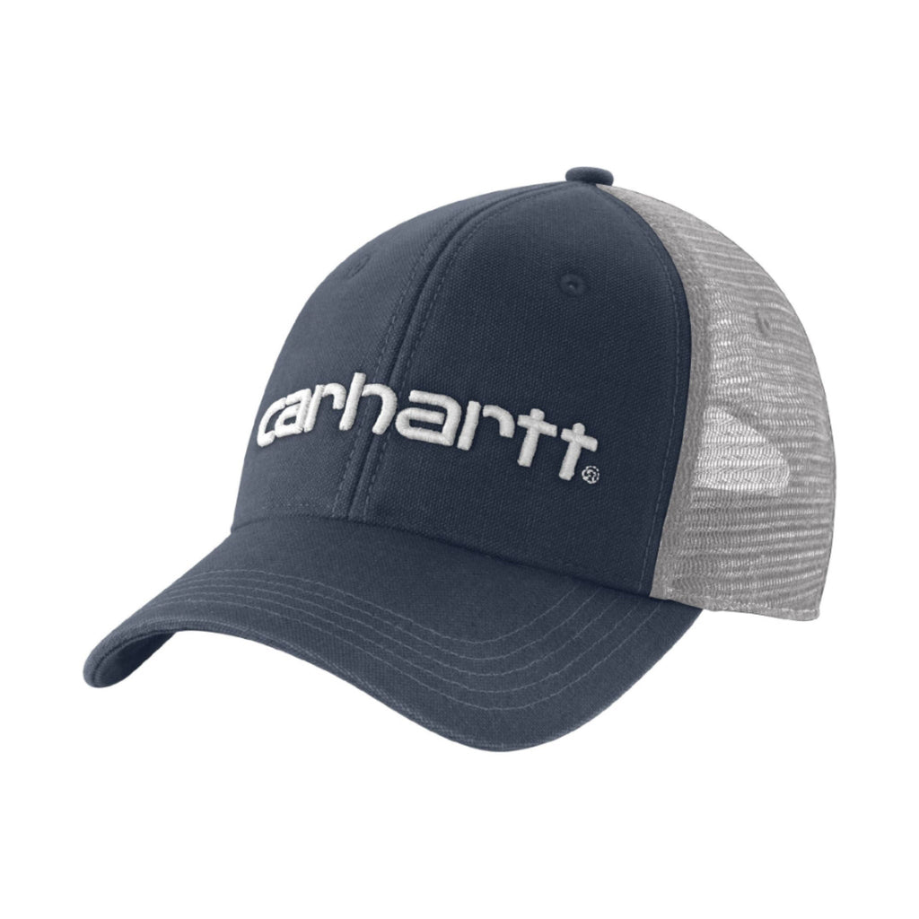 Carhartt Canvas Mesh Cap - Worn In Blue - Lenny's Shoe & Apparel