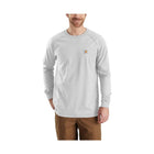 Carhartt Men's Flame Resistant Force Long-Sleeve T Shirt - Light Gray - Lenny's Shoe & Apparel