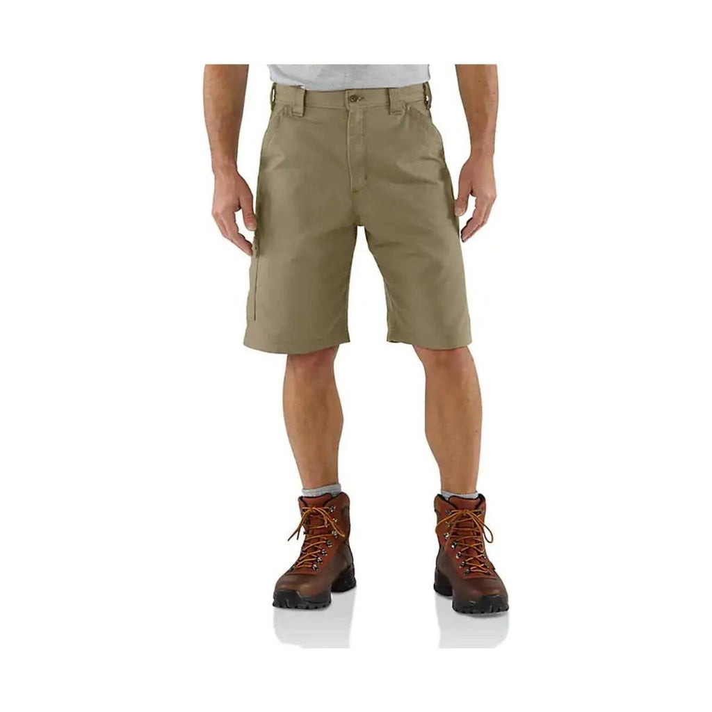 Carhartt Men's Loose Fit Canvas Utility Work Shorts Loose Fit 10" - Dark Khaki - Lenny's Shoe & Apparel