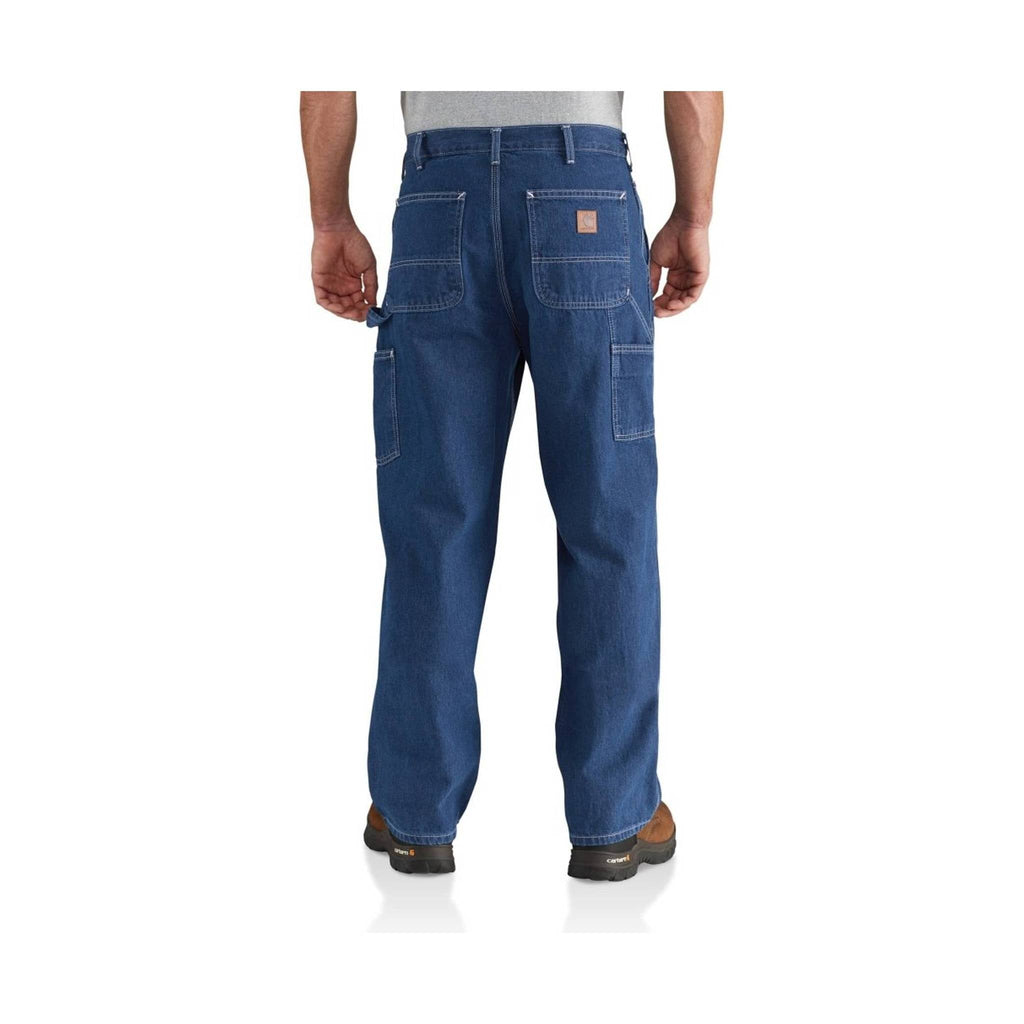 Carhartt Men's Loose/Original Fit Washed Work Dungaree - Darkstone - Lenny's Shoe & Apparel