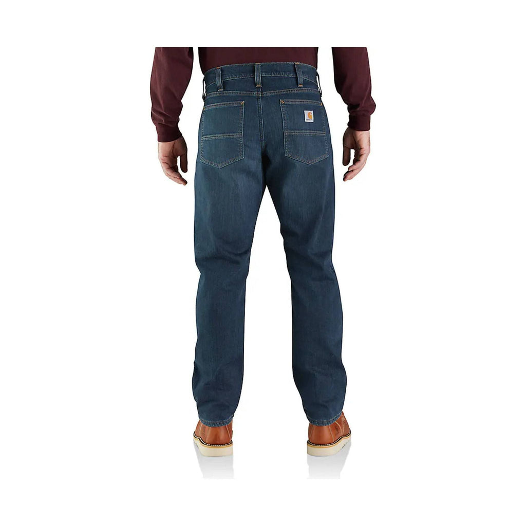 Carhartt Men's Rugged Flex Relaxed Fit Fleece Lined 5 Pocket Jean - Rapids - Lenny's Shoe & Apparel