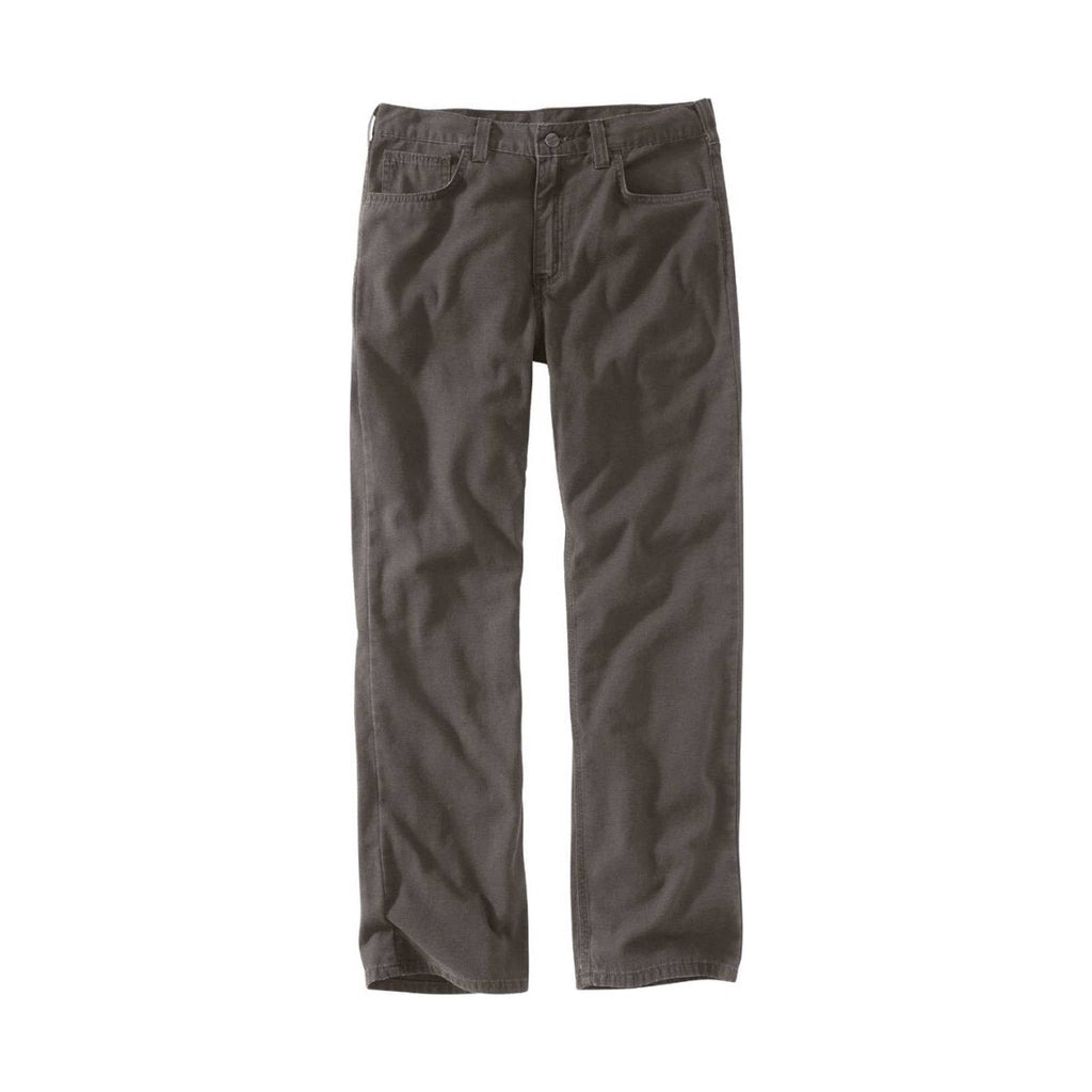 Carhartt Men's Rugged Flex Rigby Five Pocket Pant - Gravel - Lenny's Shoe & Apparel