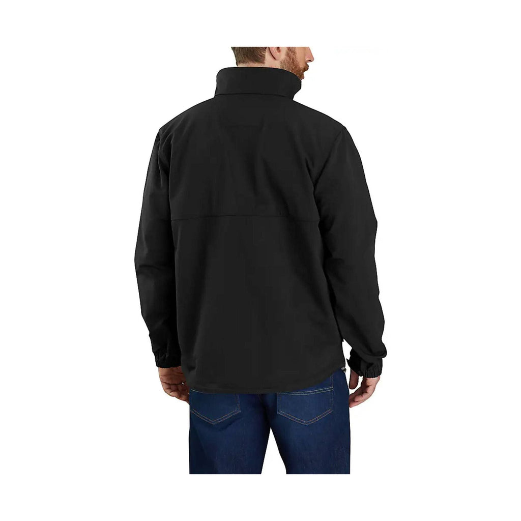 Carhartt Men's Super Dux Relaxed Fit Lightweight Mock Neck Jacket - Black - Lenny's Shoe & Apparel