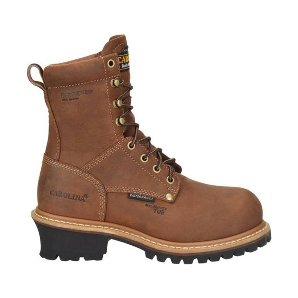 Carolina Women's Elm Soft Toe Logger Work Boot - Brown - Lenny's Shoe & Apparel