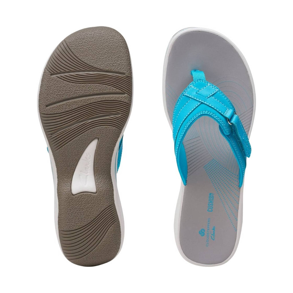 Clarks Women's Breeze Sea - Aqua - Lenny's Shoe & Apparel