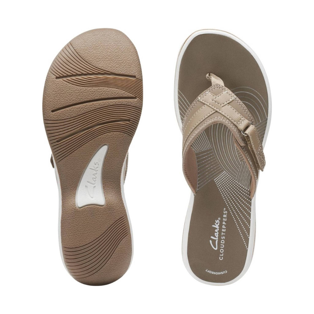 Clarks Women's Breeze Sea - Taupe - Lenny's Shoe & Apparel