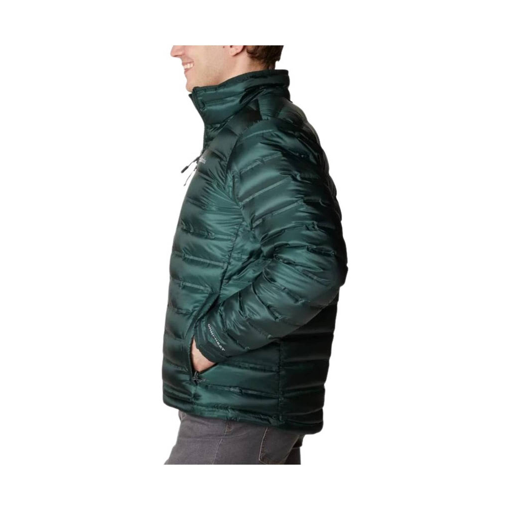 Columbia Men's Pebble Peak Down Jacket - Spruce - Lenny's Shoe & Apparel