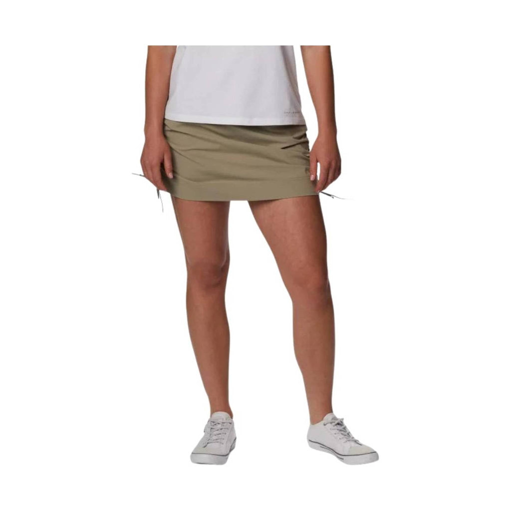 Columbia Women's Anytime Casual Skort - Tusk - Lenny's Shoe & Apparel