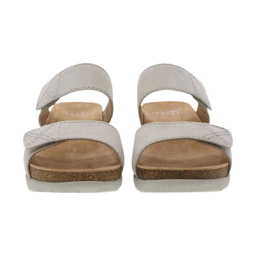 Dansko Women's Maddy Sandal - Ivory Milled Nubuck - Lenny's Shoe & Apparel