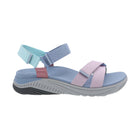 Dansko Women's Racquel Sandal - Sky Multi Webbing - Lenny's Shoe & Apparel