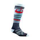 Darn Tough Vermont Kids' Skipper Over The Calf Midweight Ski and Snowboard Sock - Glacier - Lenny's Shoe & Apparel