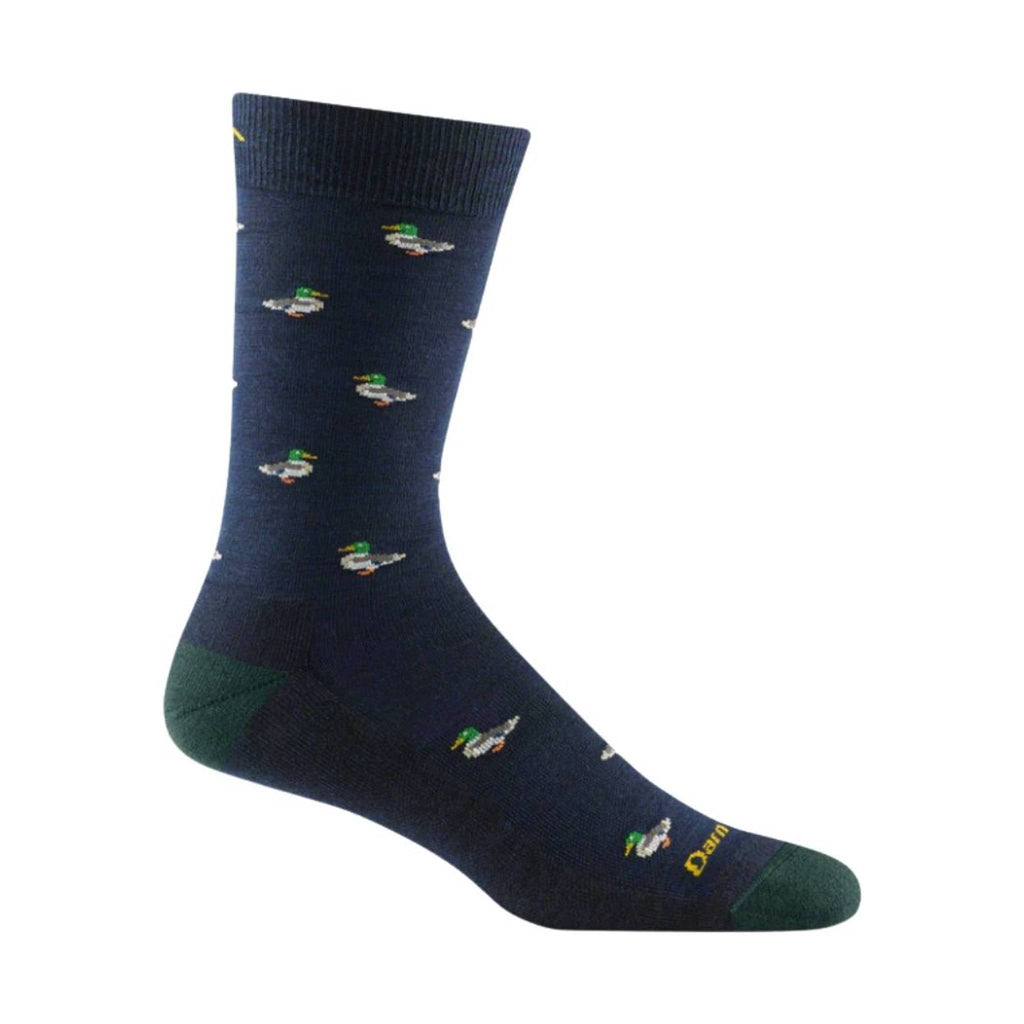 Darn Tough Vermont Men's Duck Duck Moose Lightweight Lifestyle Crew - Eclipse - Lenny's Shoe & Apparel