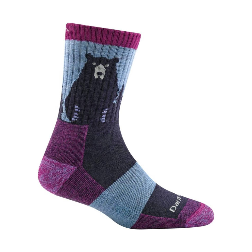 Darn Tough Vermont Women's Bear Town - Purple - Lenny's Shoe & Apparel