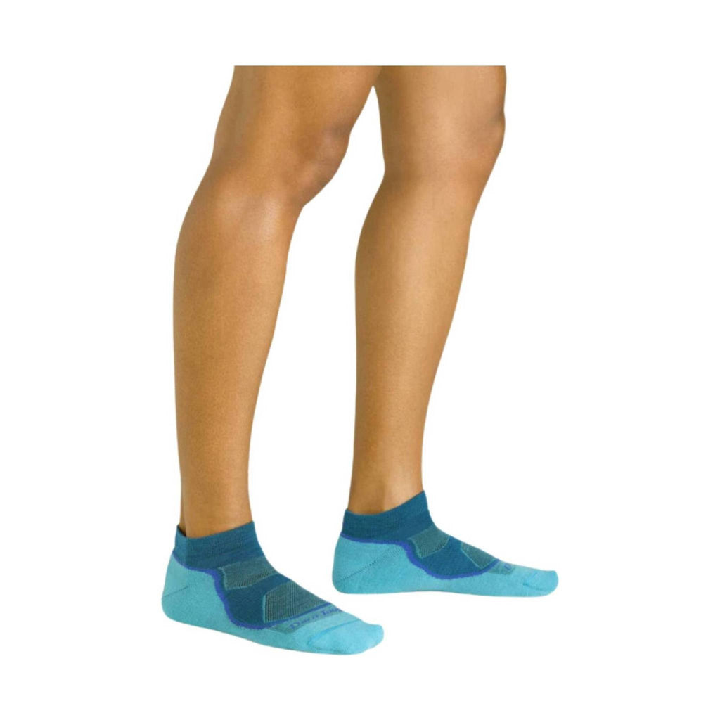 Darn Tough Vermont Women's No Show Lightweight Socks - Cascade - Lenny's Shoe & Apparel