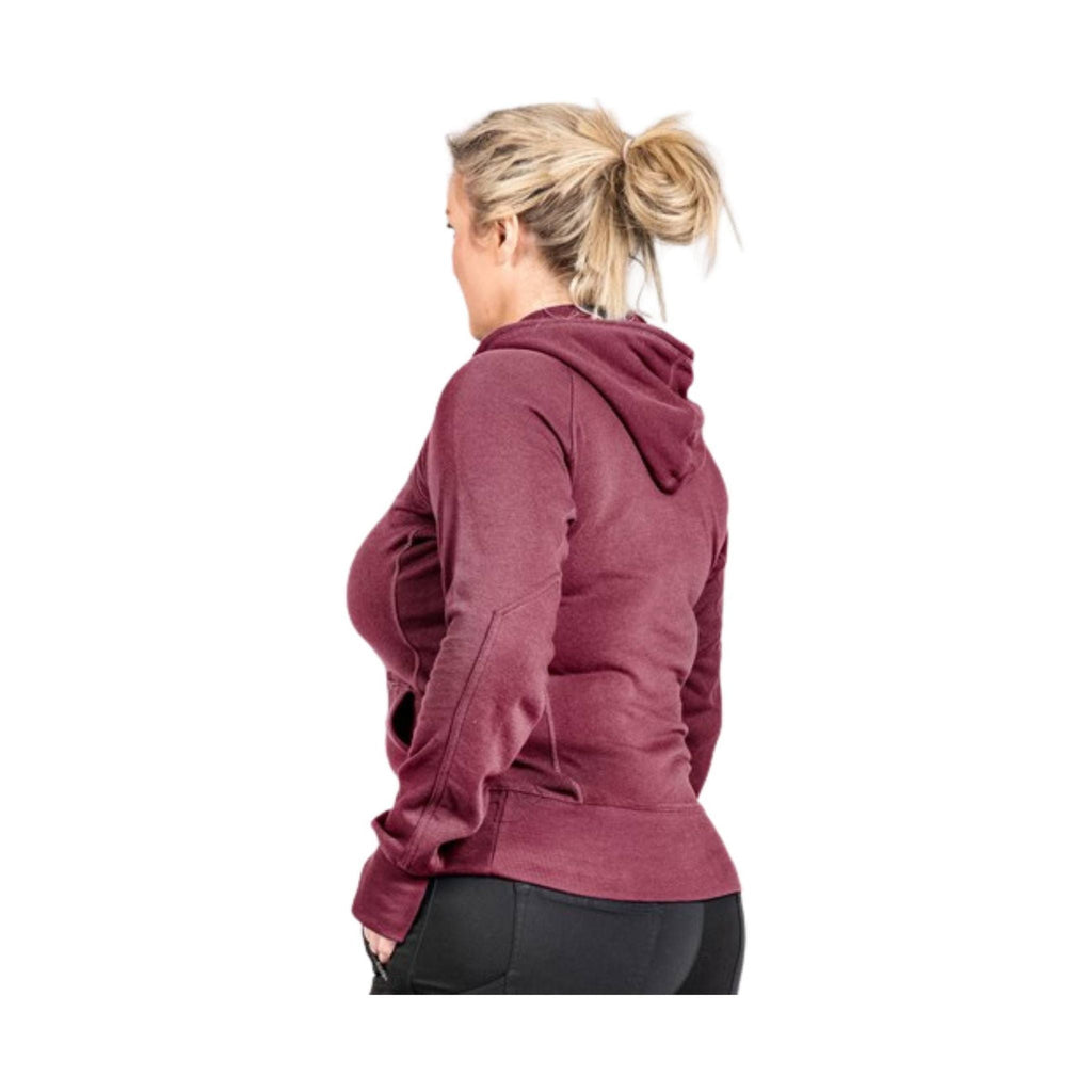 Dovetail Women's Anna Pullover Hoody - Heather Currant - Lenny's Shoe & Apparel