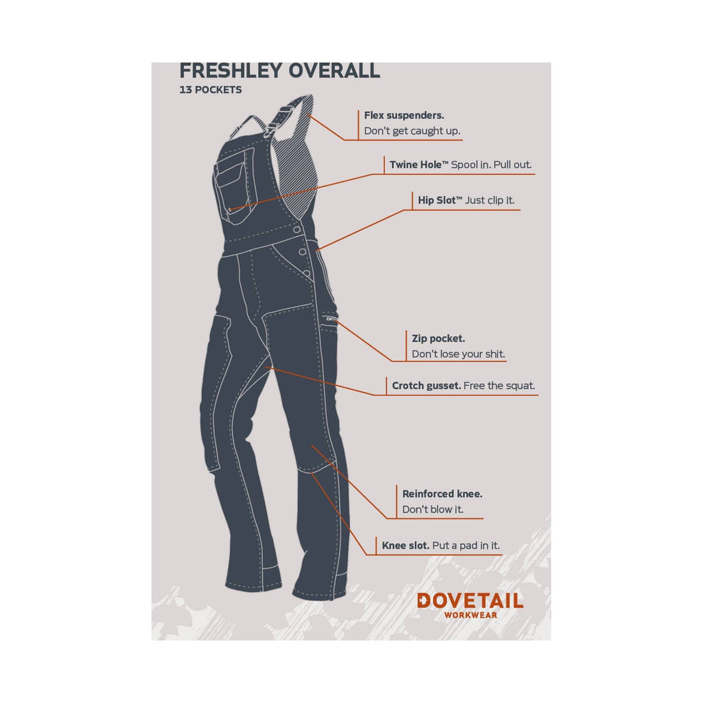 Dovetail Women's Freshley Overall - Saddle Brown - Lenny's Shoe & Apparel