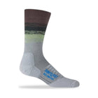 Farm To Feet Men's Clingmans Dome Hiking Sock - Silver Heather - Lenny's Shoe & Apparel