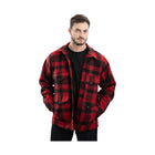 Filson Men's Mackinaw Wool Cruiser - Red/Black Plaid - Lenny's Shoe & Apparel