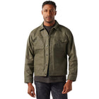 Filson Men's Short Lined Cruiser Jacket - Military Green - Lenny's Shoe & Apparel