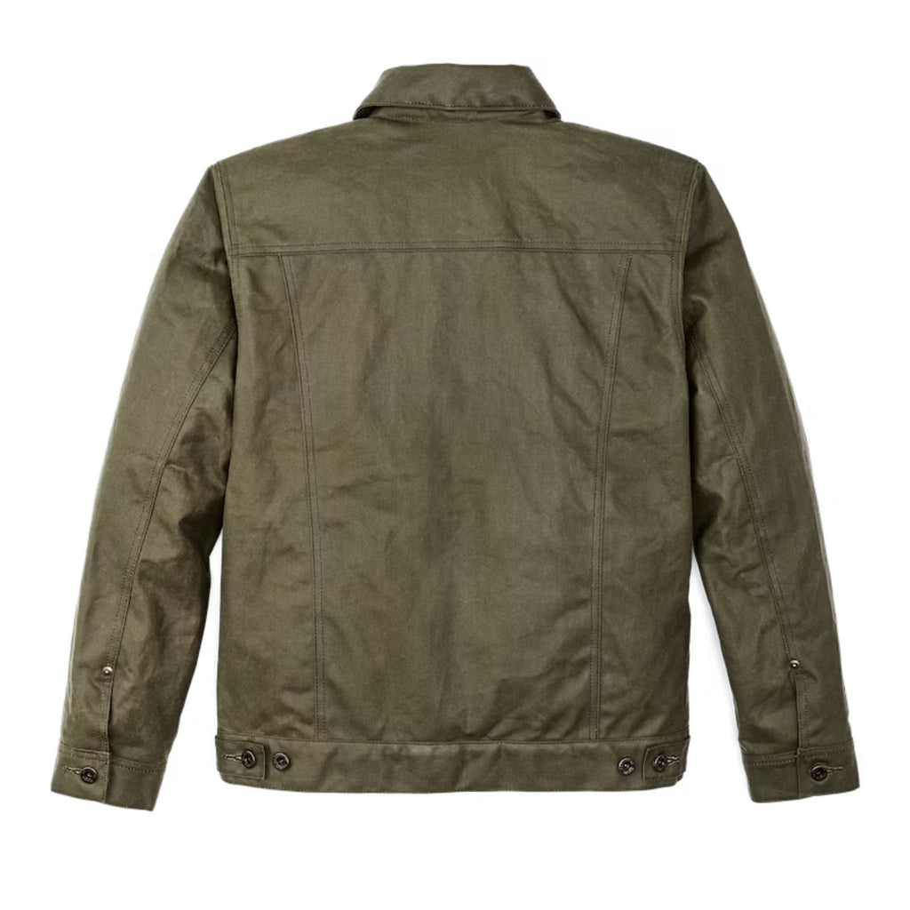 Filson Men's Short Lined Cruiser Jacket - Military Green - Lenny's Shoe & Apparel