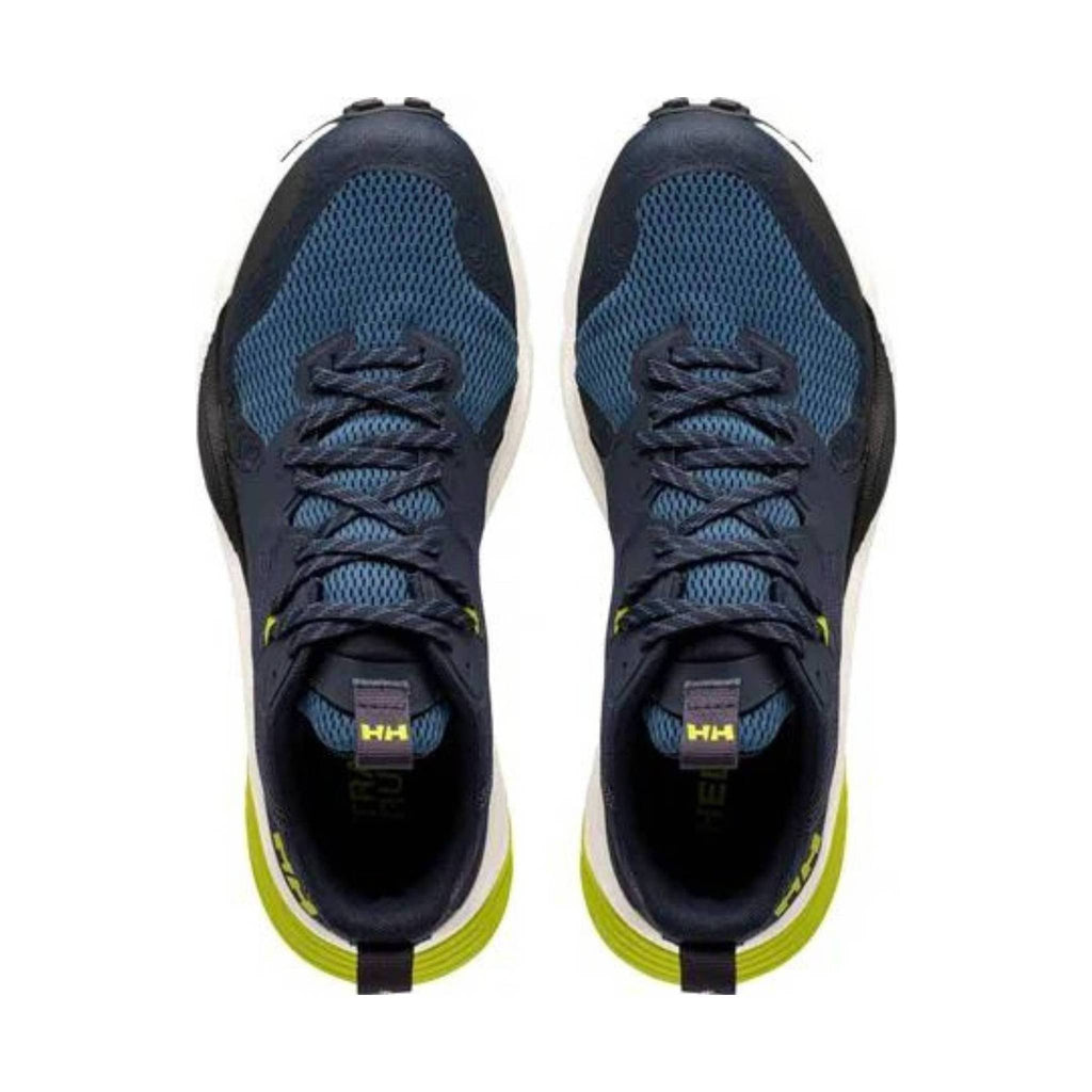 Helly Hansen Men's Falcon Trail Running Shoes - Saphire Navy/Sweet Lime - Lenny's Shoe & Apparel