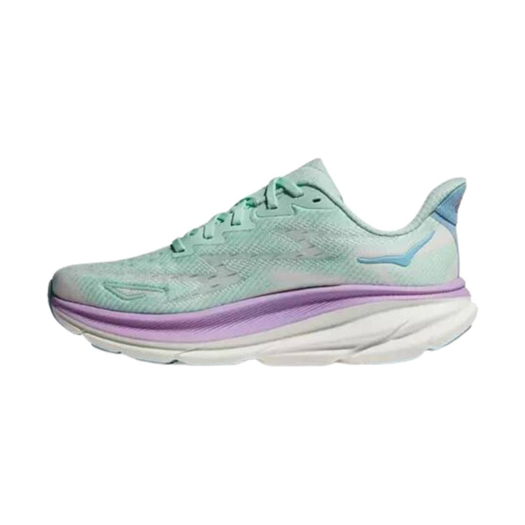 HOKA Women's Clifton 9 - Sunlit Ocean/ Lilac Mist - Lenny's Shoe & Apparel