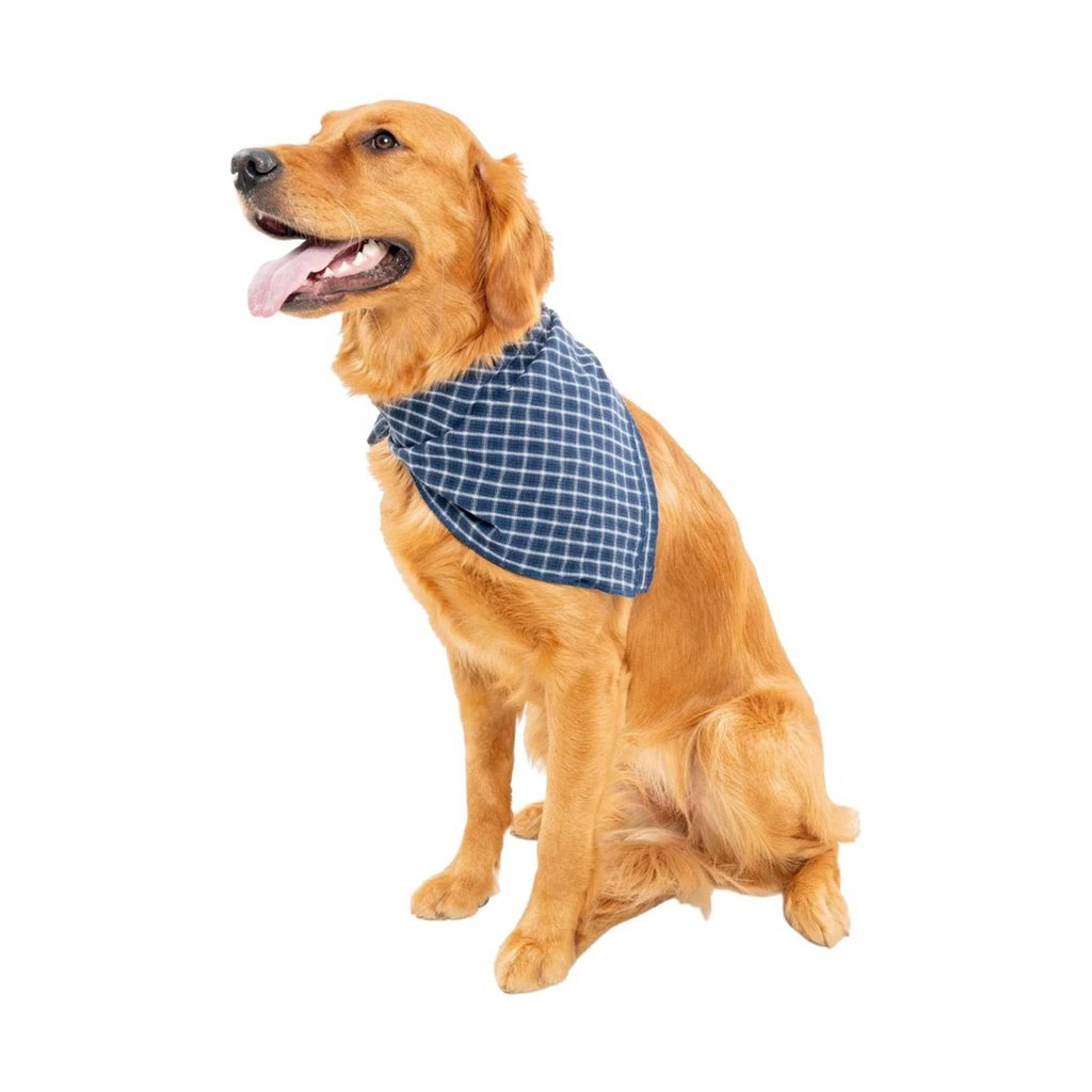 Insect Shield Trail Dog Bandana - Navy Blue - Lenny's Shoe & Apparel