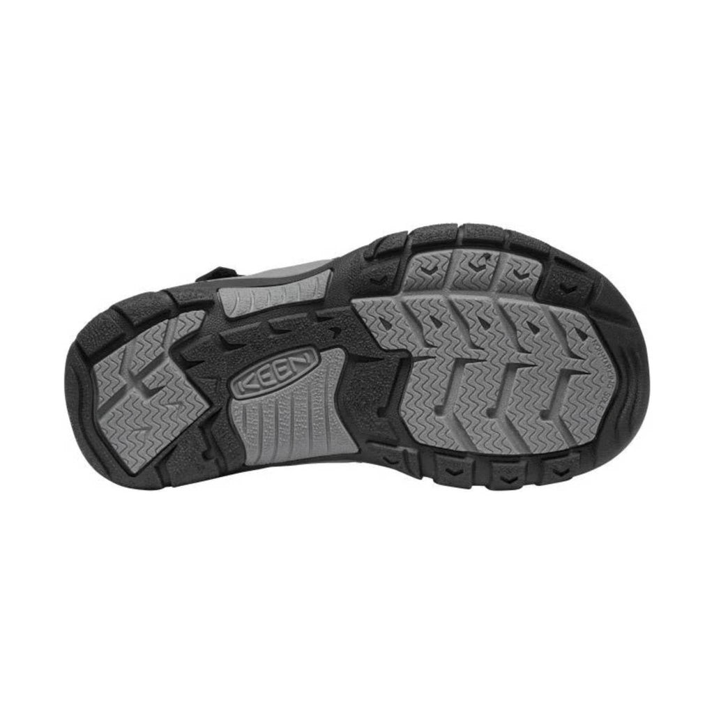 KEEN Big Kids' Newport H2 - Black/Keen Yellow - Lenny's Shoe & Apparel