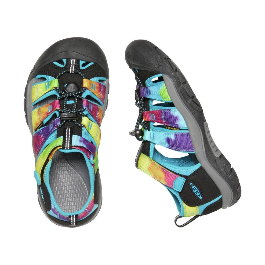 KEEN Big Kids' Newport H2 - Rainbow Tie Dye - Lenny's Shoe & Apparel